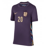 Camisa de time de futebol Inglaterra Jarrod Bowen #20 Replicas 2º Equipamento Feminina Europeu 2024 Manga Curta
